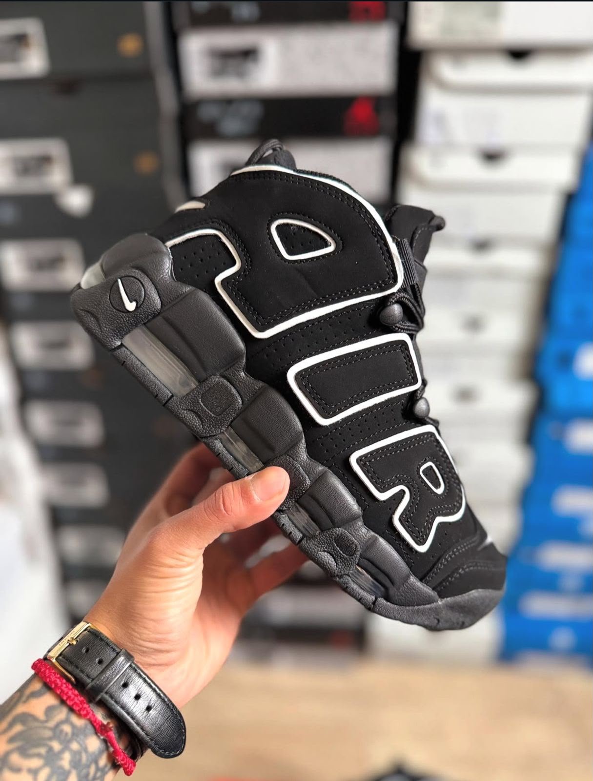 Nike Air More Uptempo Black