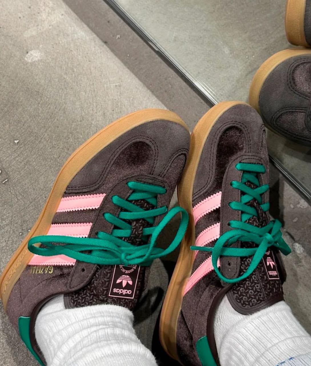 Adidas Gazelle Bold Brown Pink