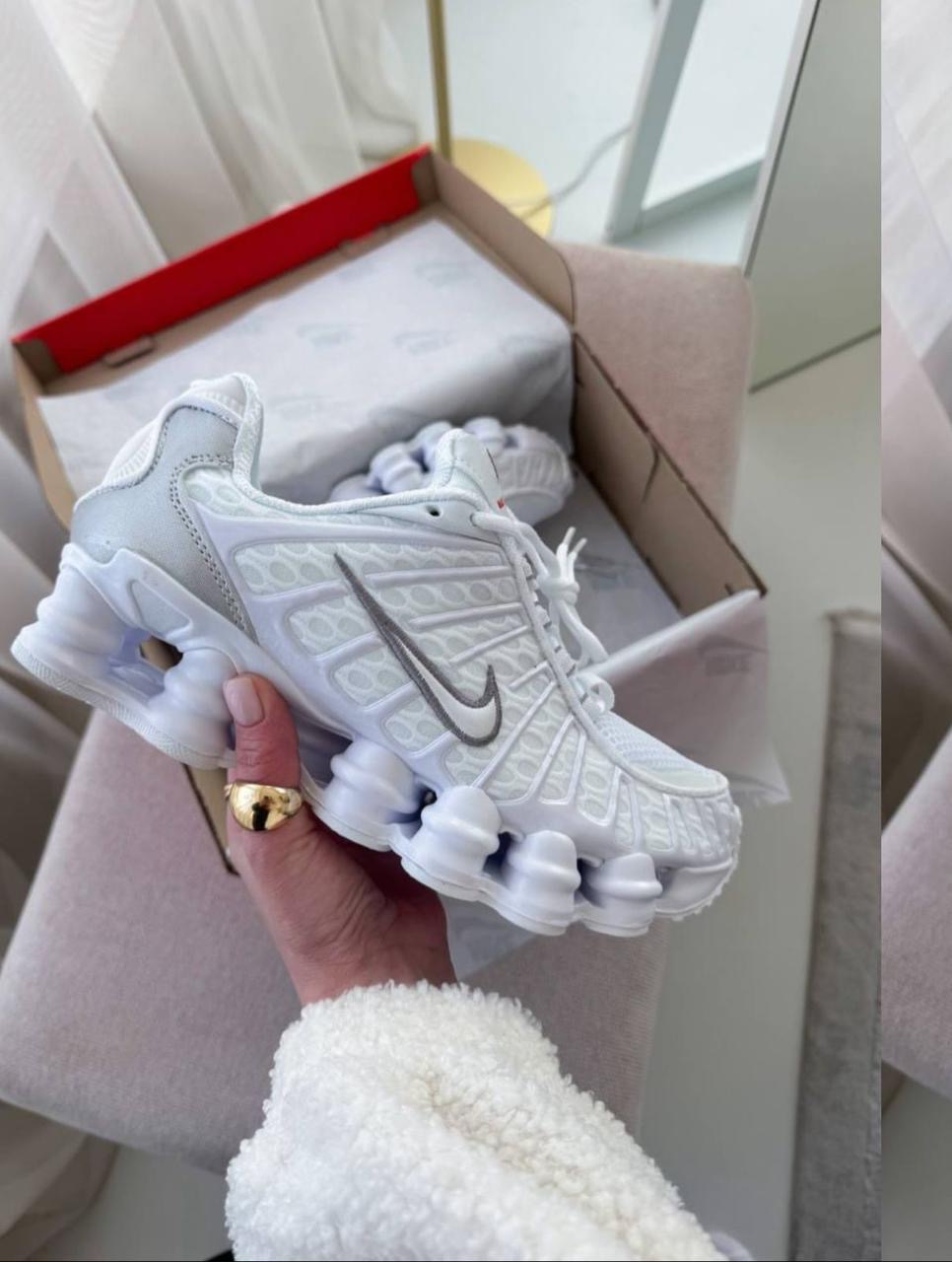 Nike Shox TL Triple White