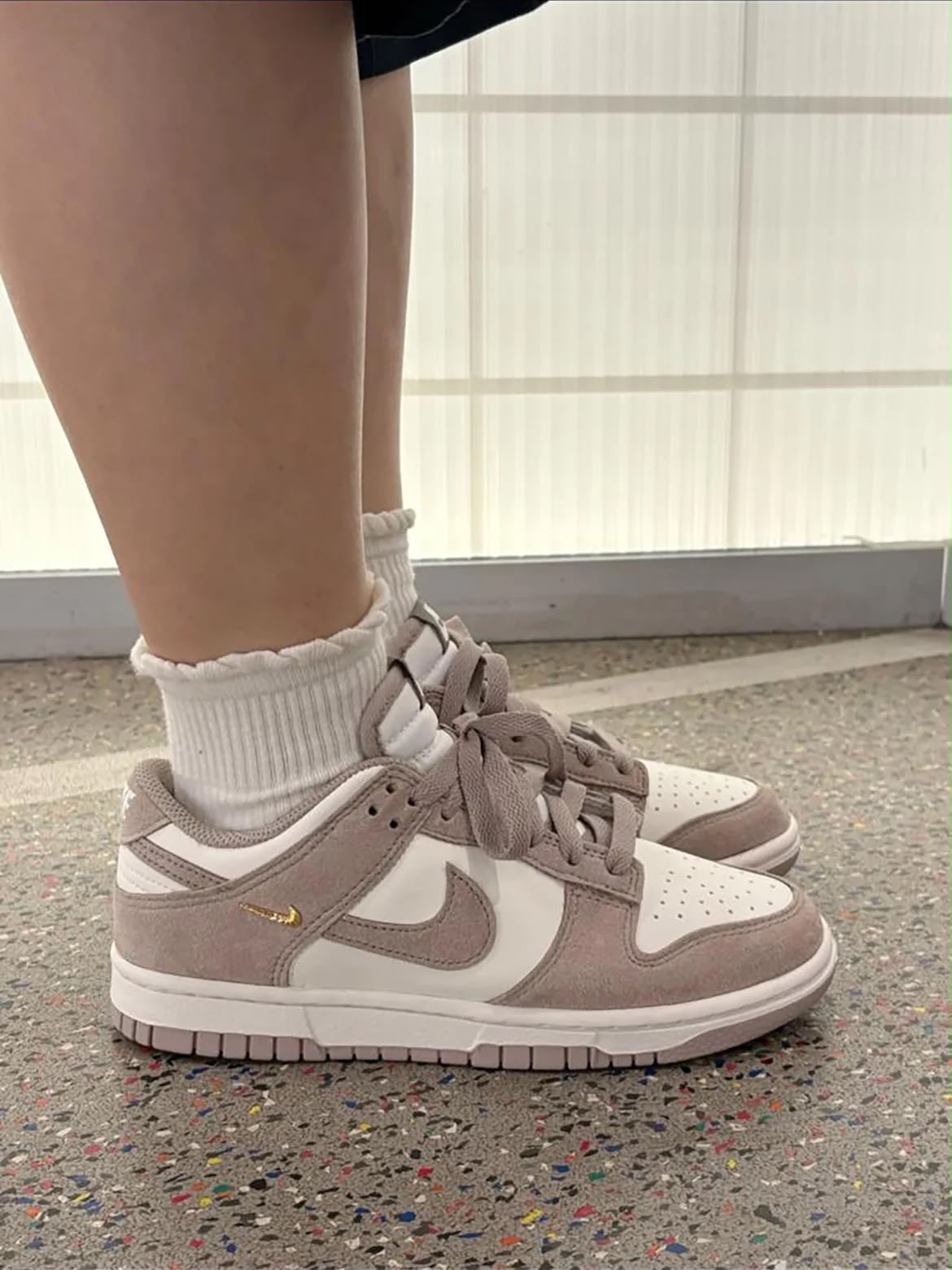 Nike Dunk Low Taupe Suede