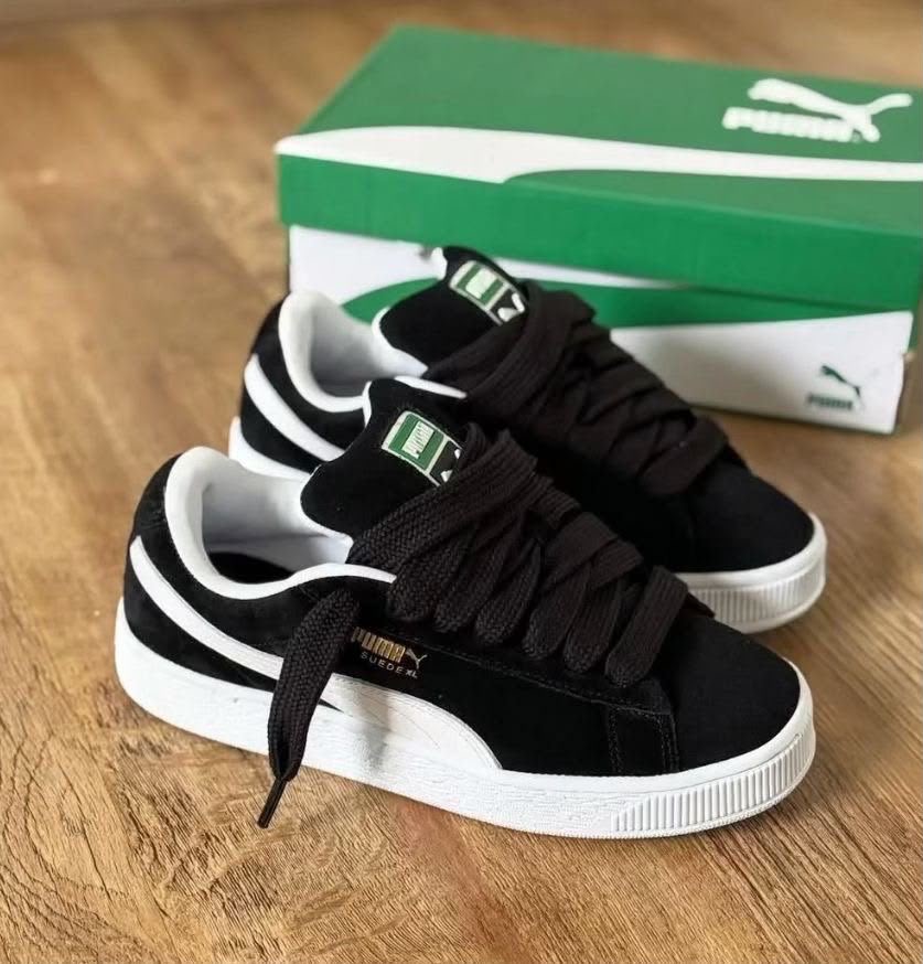 Puma Suede XL Black White