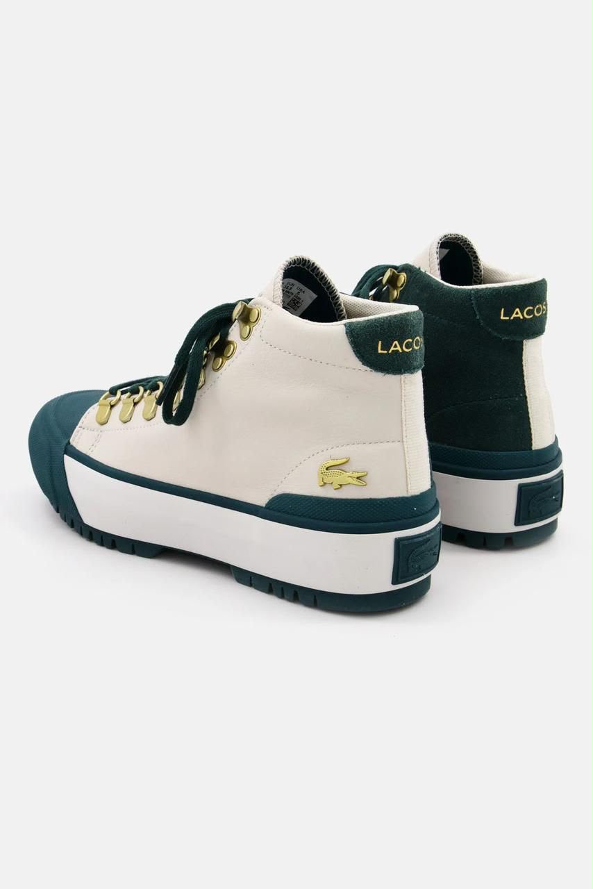 Lacoste Hiker Cream Green