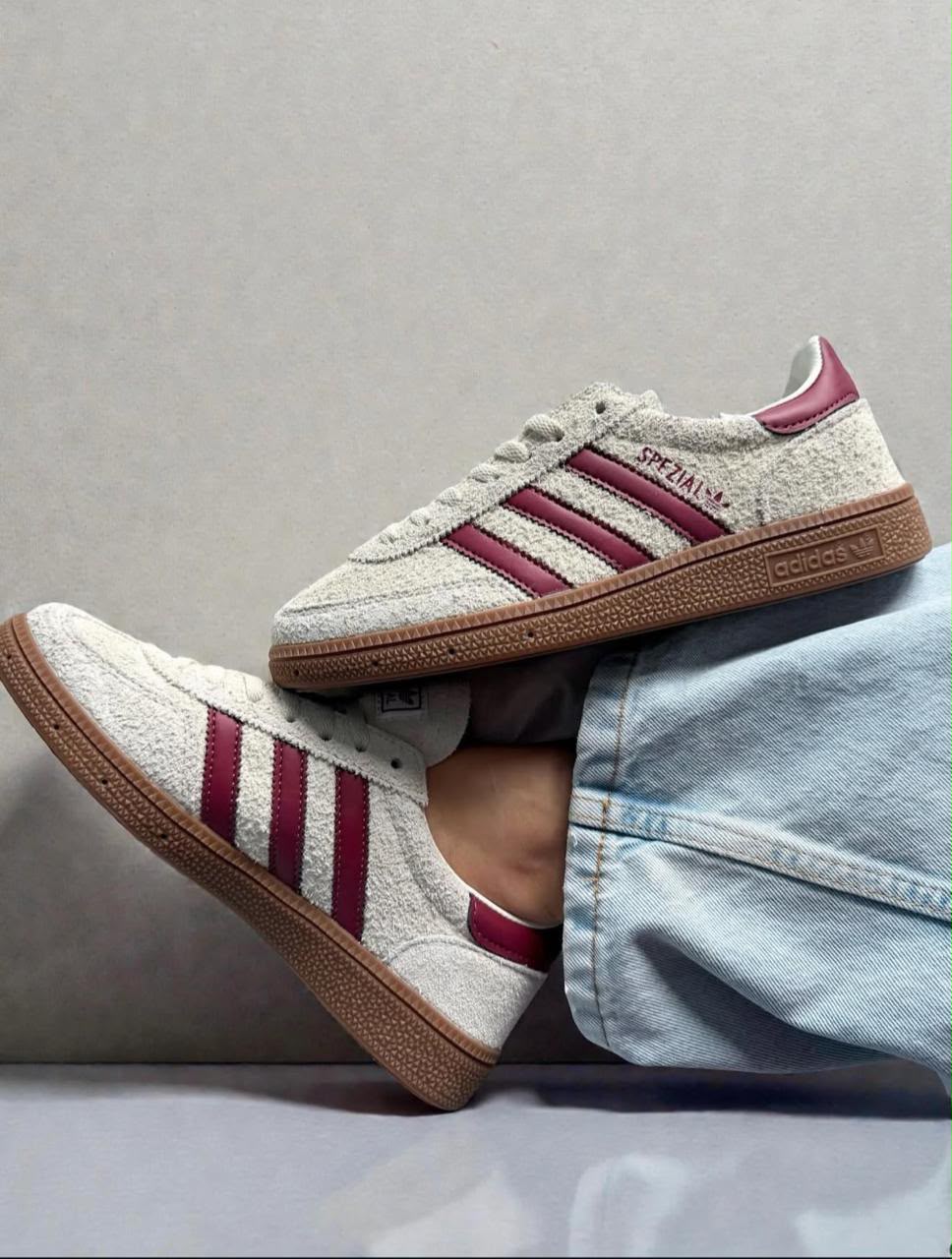 Adidas Handball Spezial Cream Burgundy