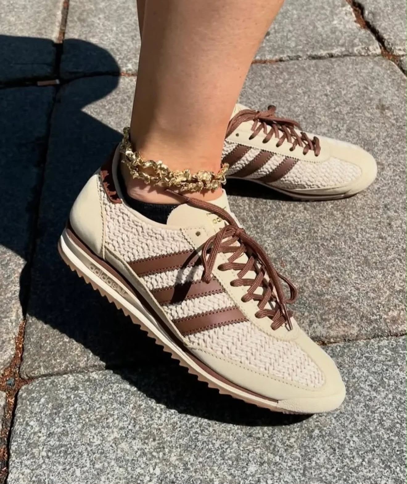 Adidas SL 72 Cream Brown